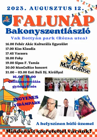 Falunap Bakonyszentlászló borítóképe