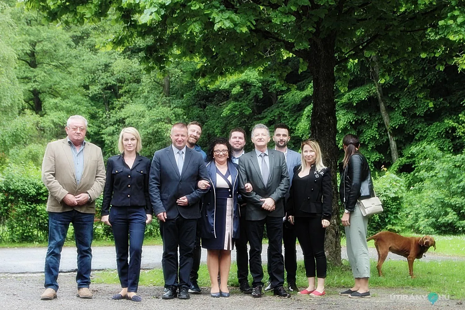 Millenniumi park sajtótájékoztató fotók