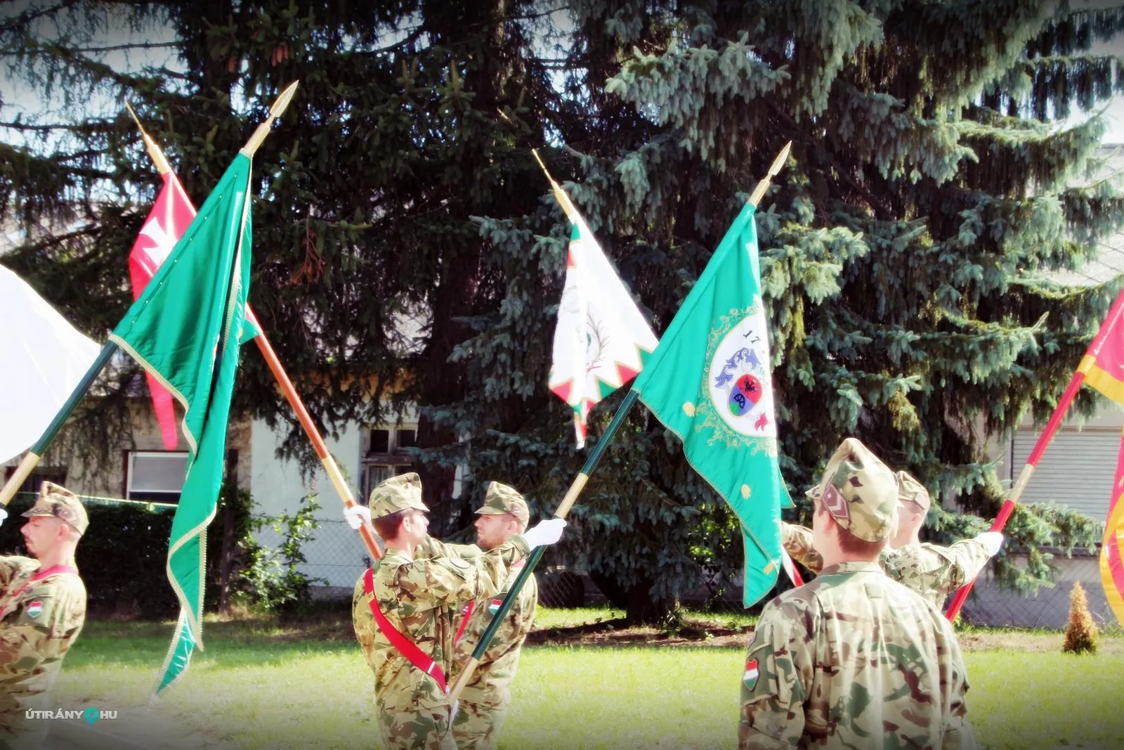 I és II Világháborús Emlékmű átadás. Fotók: Útirány.hu