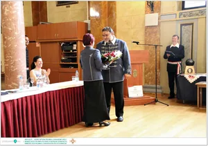 Díjkiosztó, szentelés, avatás, felvonulás