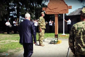 I és II Világháborús Emlékmű átadás. Fotók: Útirány.hu