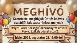 Faluvacsora borítóképe