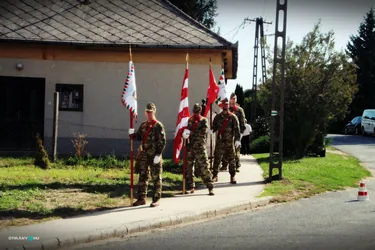 I és II Világháborús Emlékmű átadás. Fotók: Útirány.hu