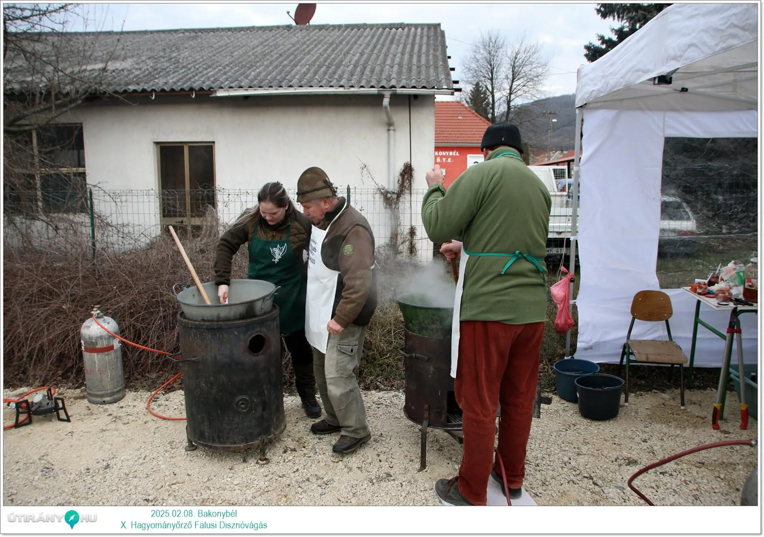 X. Bakonybéli Hagyományőrző Falusi Disznóvágás