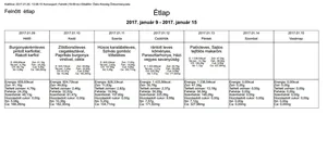 Januári étlap felnőtt