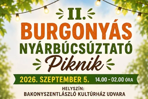 'II. Burgonyás Nyárbúcsúztató Piknik' cikk borítóképe
