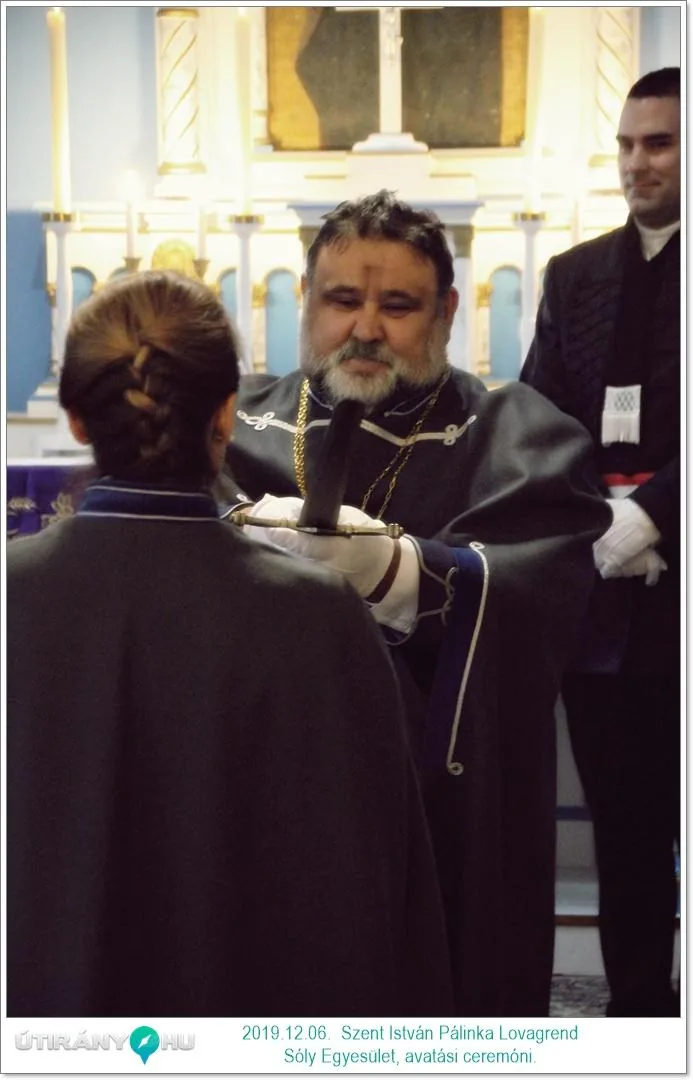 Szent István Pálinka Lovagrend alakuló és avatási ceremónia