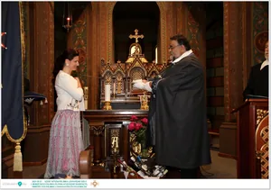 Díjkiosztó, szentelés, avatás, felvonulás