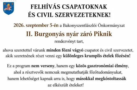 'Felhívás főzni vágyóknak' cikk borítóképe
