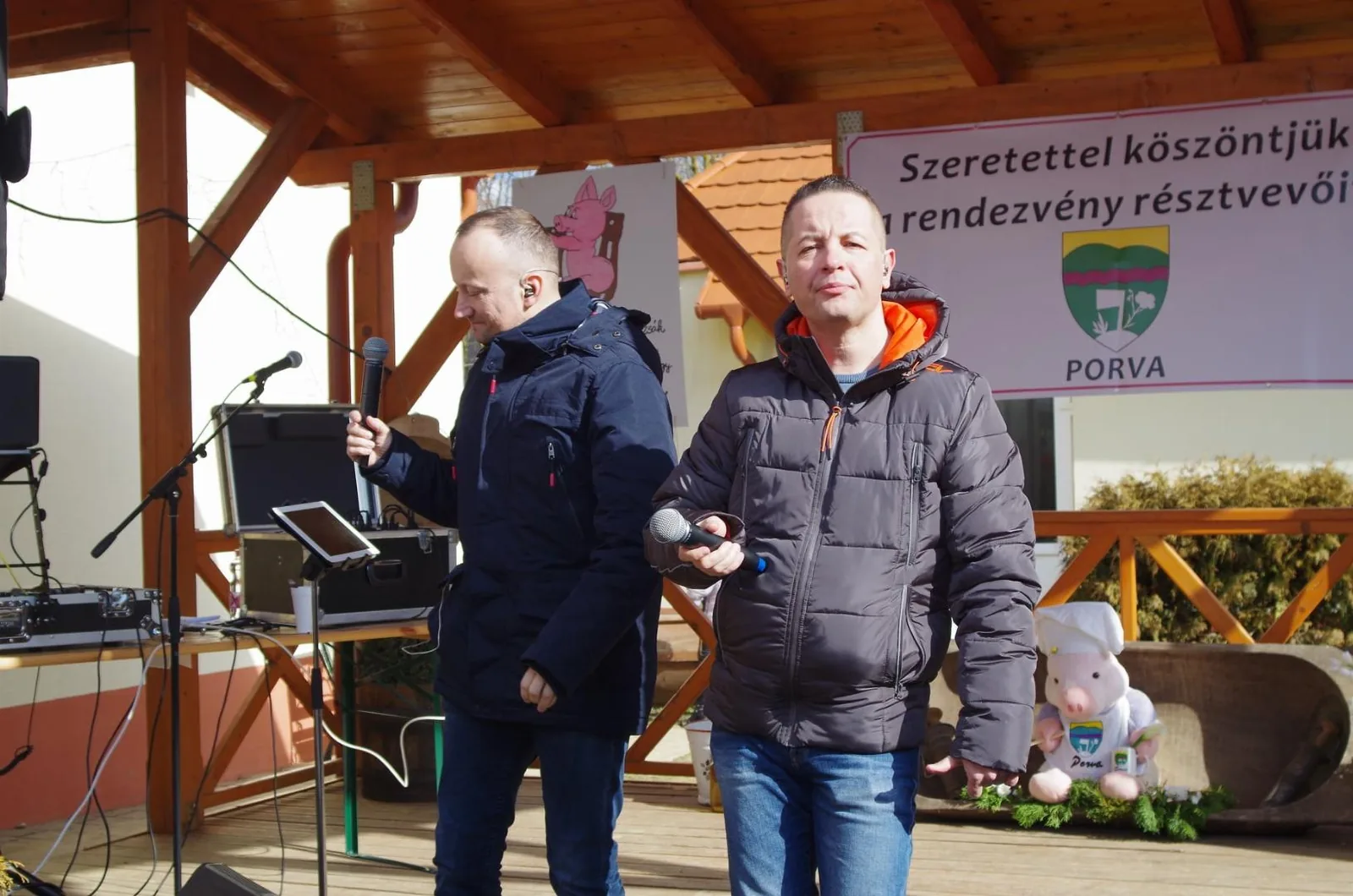 l. Porvai farsangi disznóvágás, Fotók: Sipőcz Pál /Sipi/