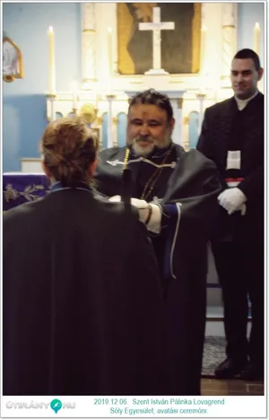 Szent István Pálinka Lovagrend alakuló és avatási ceremónia