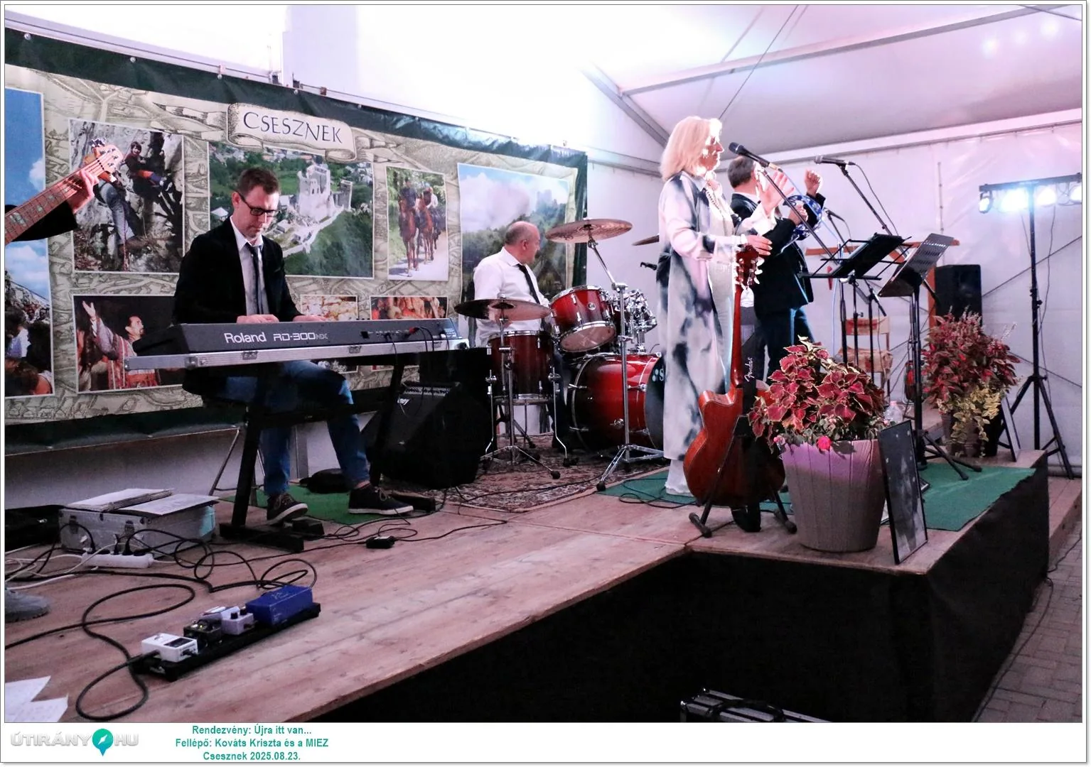 Képek: Útirány Fellépő: Kováts Kriszta és a MIEZ