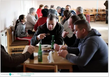 Falusi Disznóvágás Pénzesgyőrben
