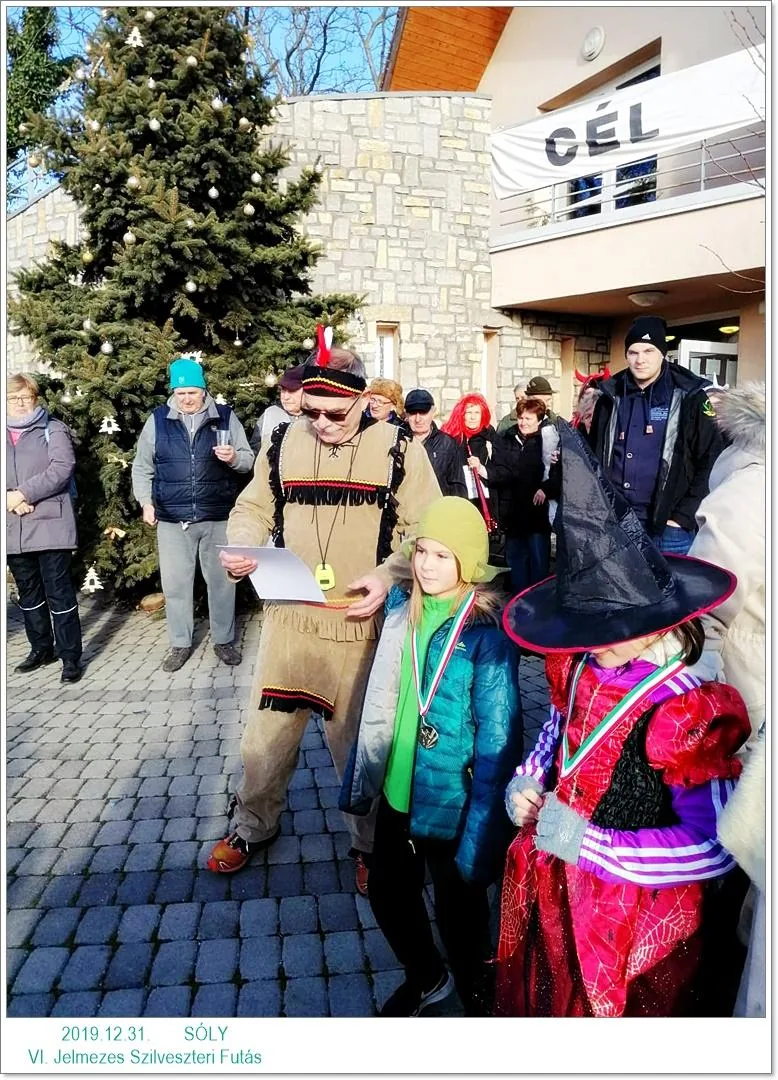 VI. Szilveszteri jelmezes futás. Fotók: Önkormányzat
