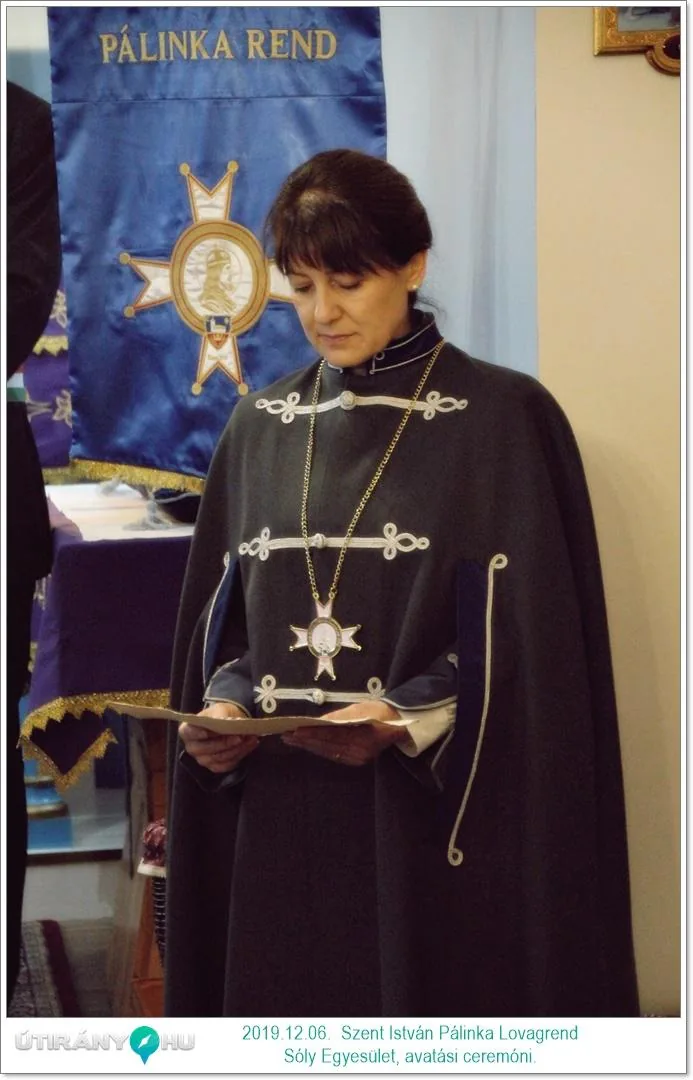 Szent István Pálinka Lovagrend alakuló és avatási ceremónia