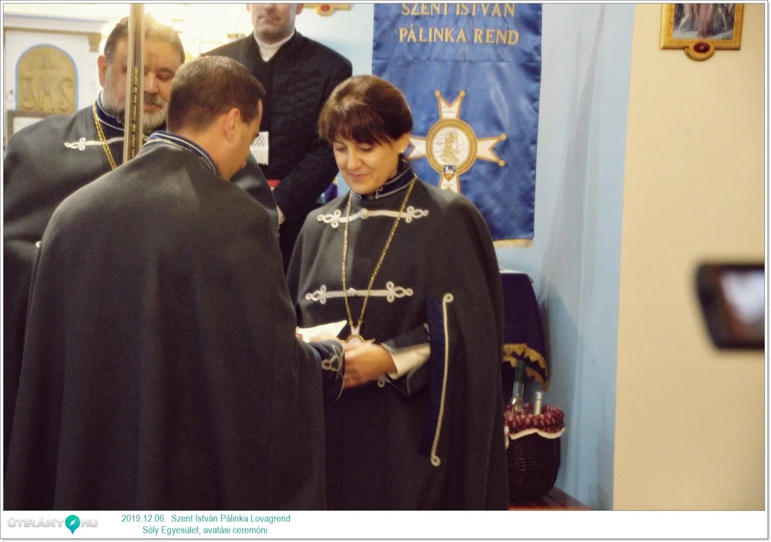 Szent István Pálinka Lovagrend alakuló és avatási ceremónia