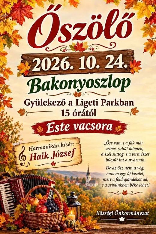 'Őszölő' cikk borítóképe