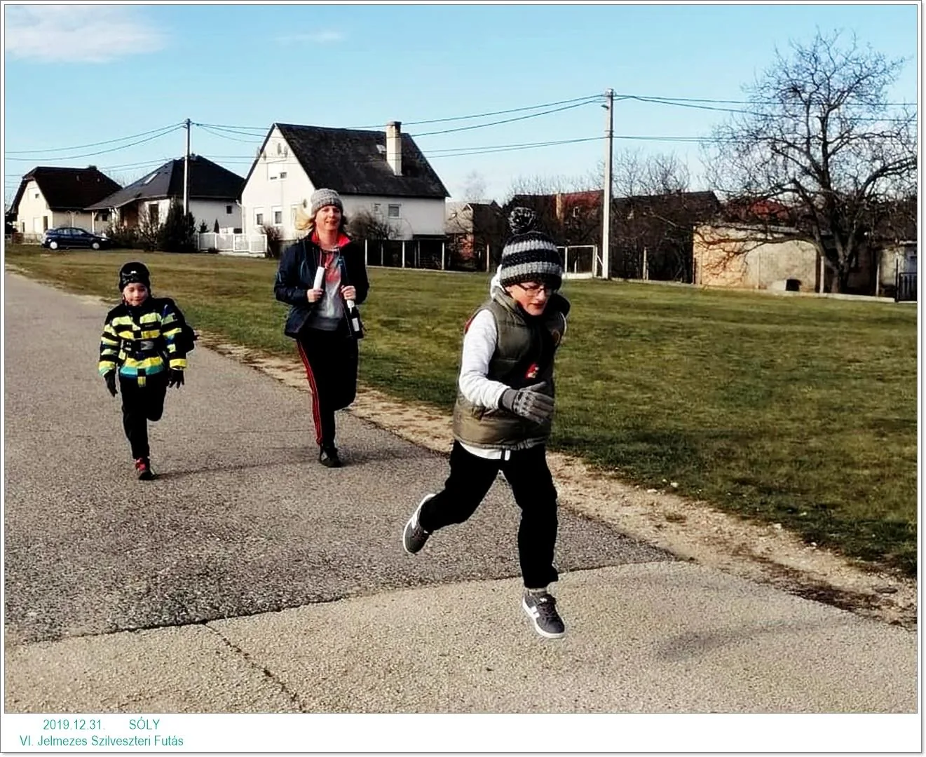 VI. Szilveszteri jelmezes futás. Fotók: Önkormányzat