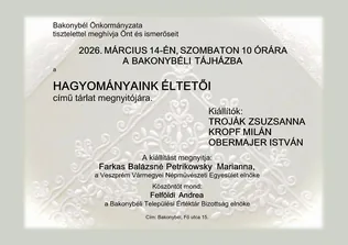 Hagyományaink éltetői borítóképe