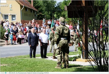  Az Összetartozás Hídjának átadási ünnepsége