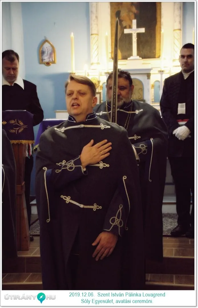 Szent István Pálinka Lovagrend alakuló és avatási ceremónia