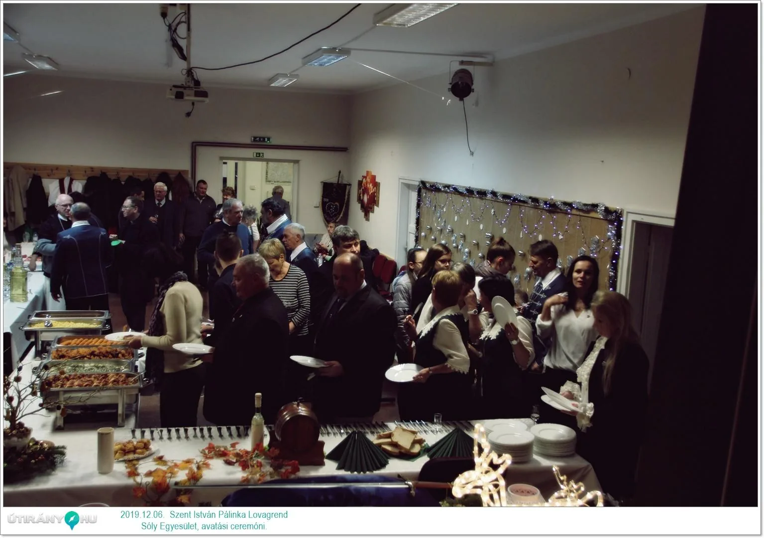 Szent István Pálinka Lovagrend alakuló és avatási ceremónia