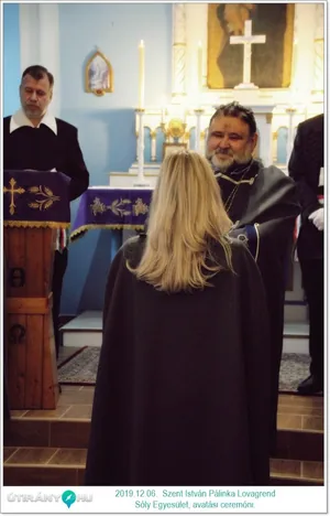 Szent István Pálinka Lovagrend alakuló és avatási ceremónia