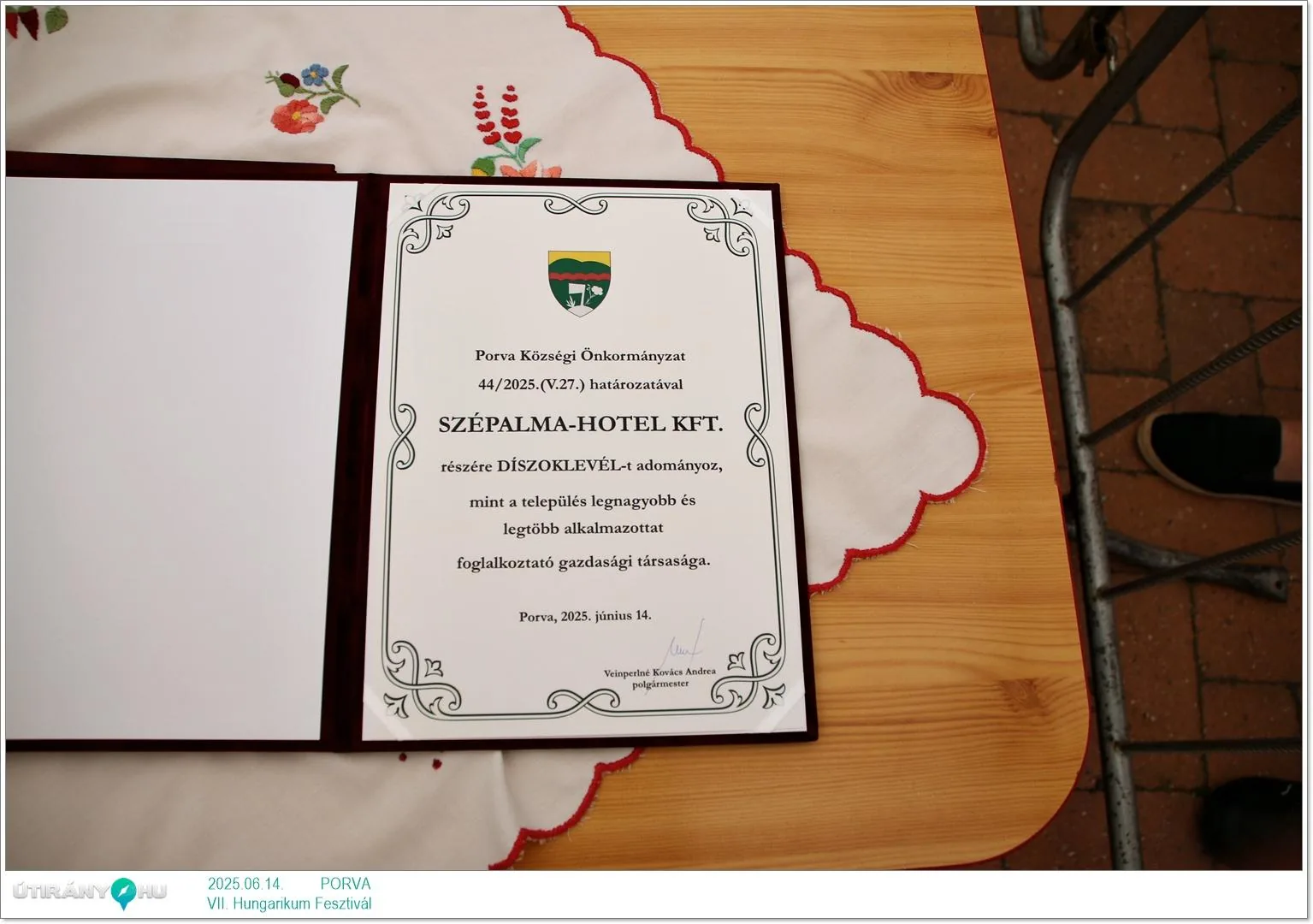 Képek: Útiárny.hu