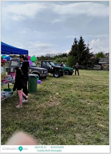 Borzavár Csárda Kerti Kismajális