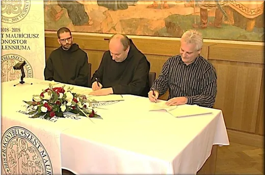 'Megkezdődik a bakonybéli monostor felújítása és turisztikai fejlesztése' cikk borítóképe