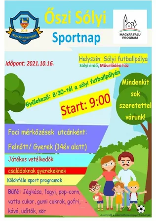 Őszi Sólyi Sportnap borítóképe