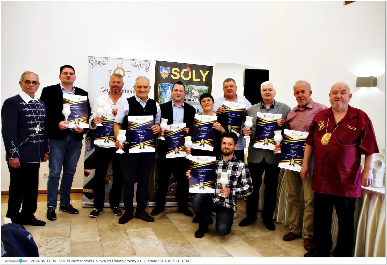 Díjátadó gála. Fotók: Útirány.hu